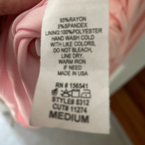 NWOT Pink Blush Maternity Dress - Picture 3 of 3